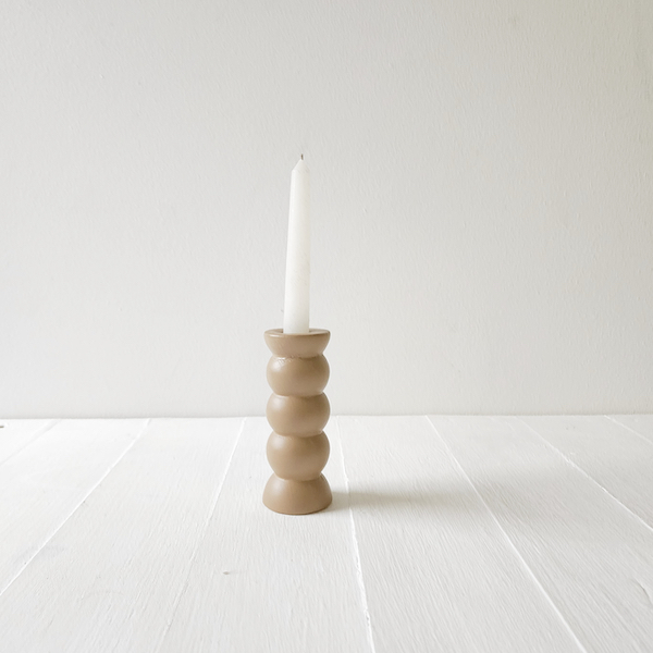 Bubble Ceramic Candle Stick - <p style='text-align: center;'><b></b><br>
14cm - R 20 <br>
